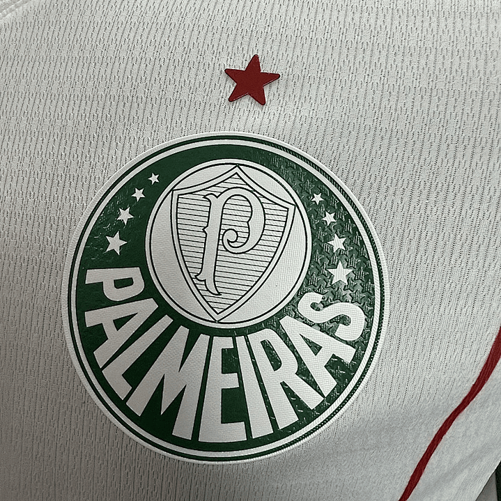 Camisa Palmeiras 26/27 Versão jogador - fora - branca - Slim Fit 4