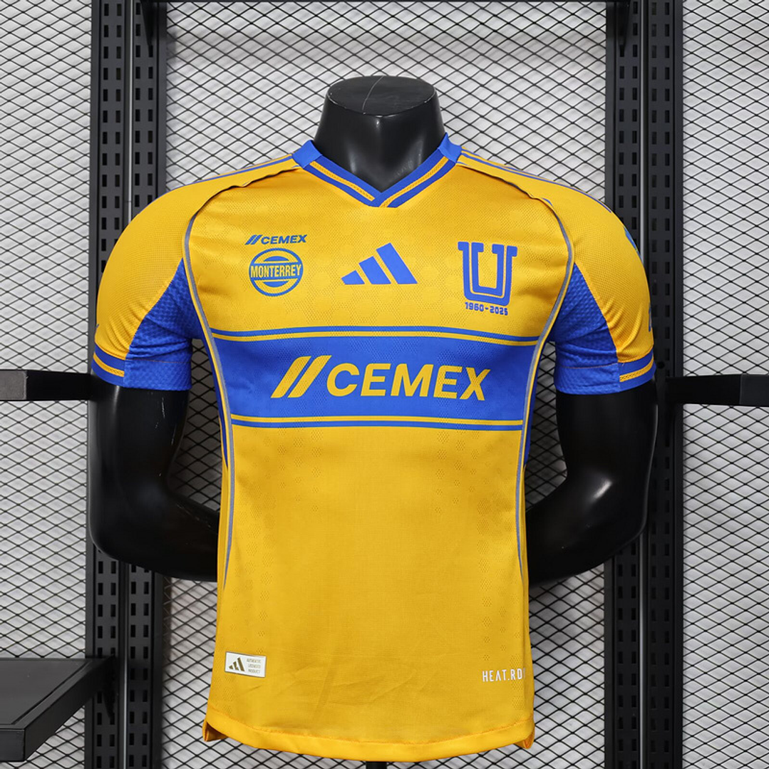 CAMISETA TIGRES 25/26 - versão jogador - version jugador (SLIM FIT) 1