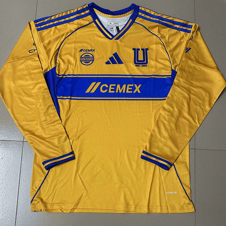 CAMISA TIGRES TORCEDOR - 25/26 - manga longa 1