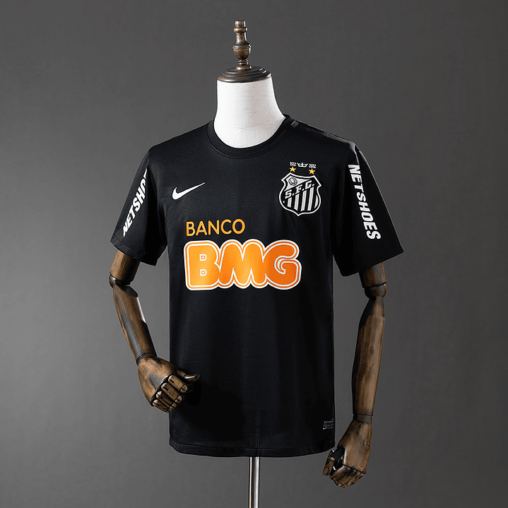 Camisa Santos 12/13 - Preta - retrô 1