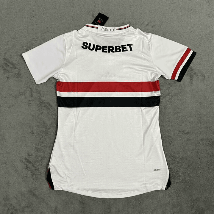 Camisa São Paulo Principal - Versão Feminina 25-26  2