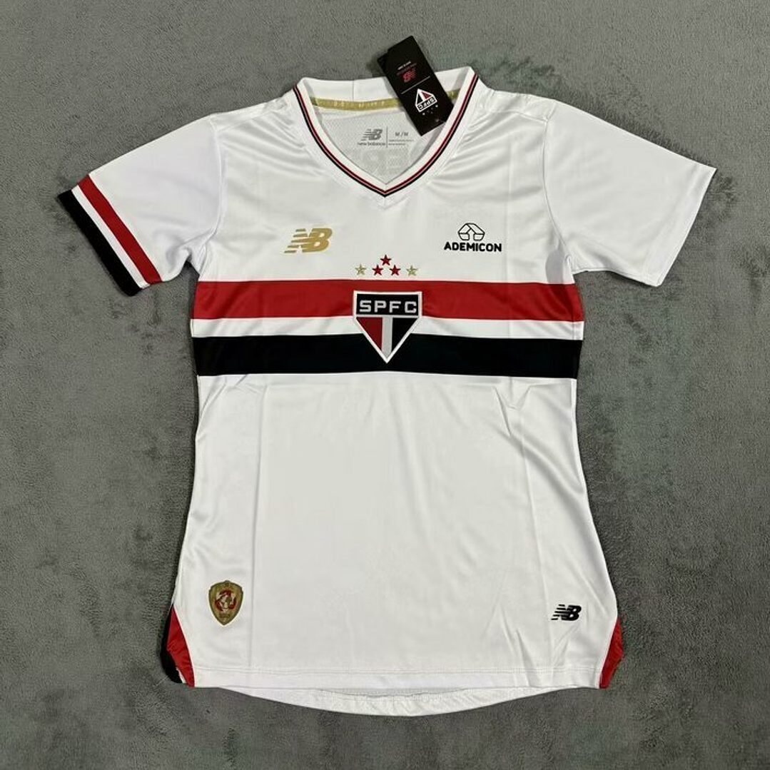 Camisa São Paulo Principal - Versão Feminina 25-26  1