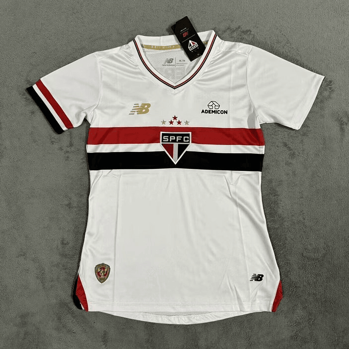 Camisa São Paulo Principal - Versão Feminina 25-26  1