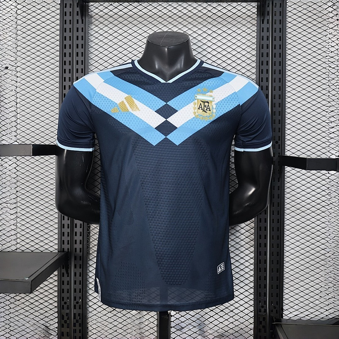 Camiseta Argentina Mundial 2026 Edición Especial Negra – Versión Jugador 1