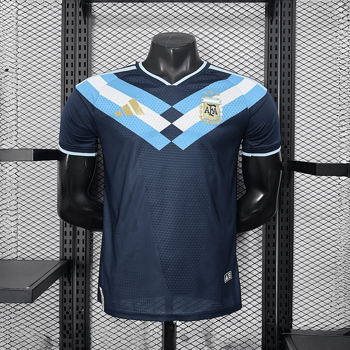 Camiseta Argentina Mundial 2026 Edición Especial Negra – Versión Jugador 1