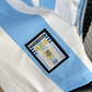 Camiseta Argentina 1998 Local Retro – Manga Larga - Thumbnail 3