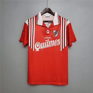 Camiseta River Plate 1995/96 Visitante Roja