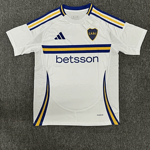 Camiseta Boca Juniors 2024/25 Visitante  blanca