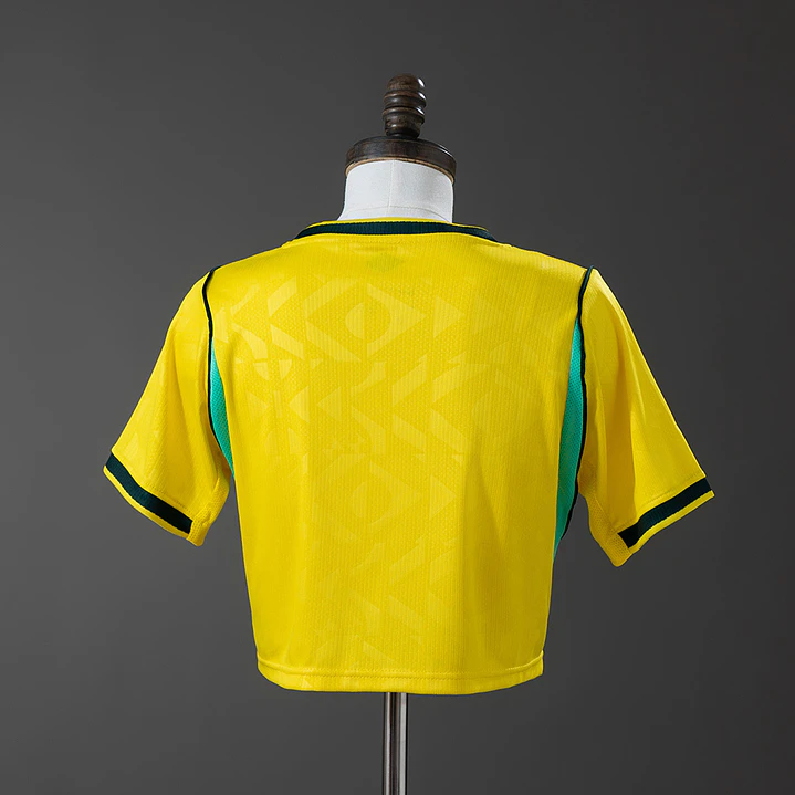 Top Cropped Feminino Brasil 2026 Home 2
