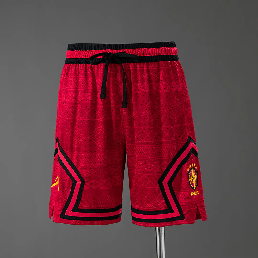 Short de Basquete Brasil 2026 vermelho  1