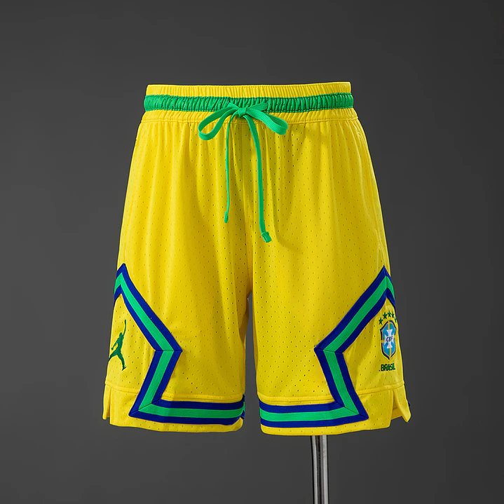 Short de Basquete Brasil 2026 amarelo  1