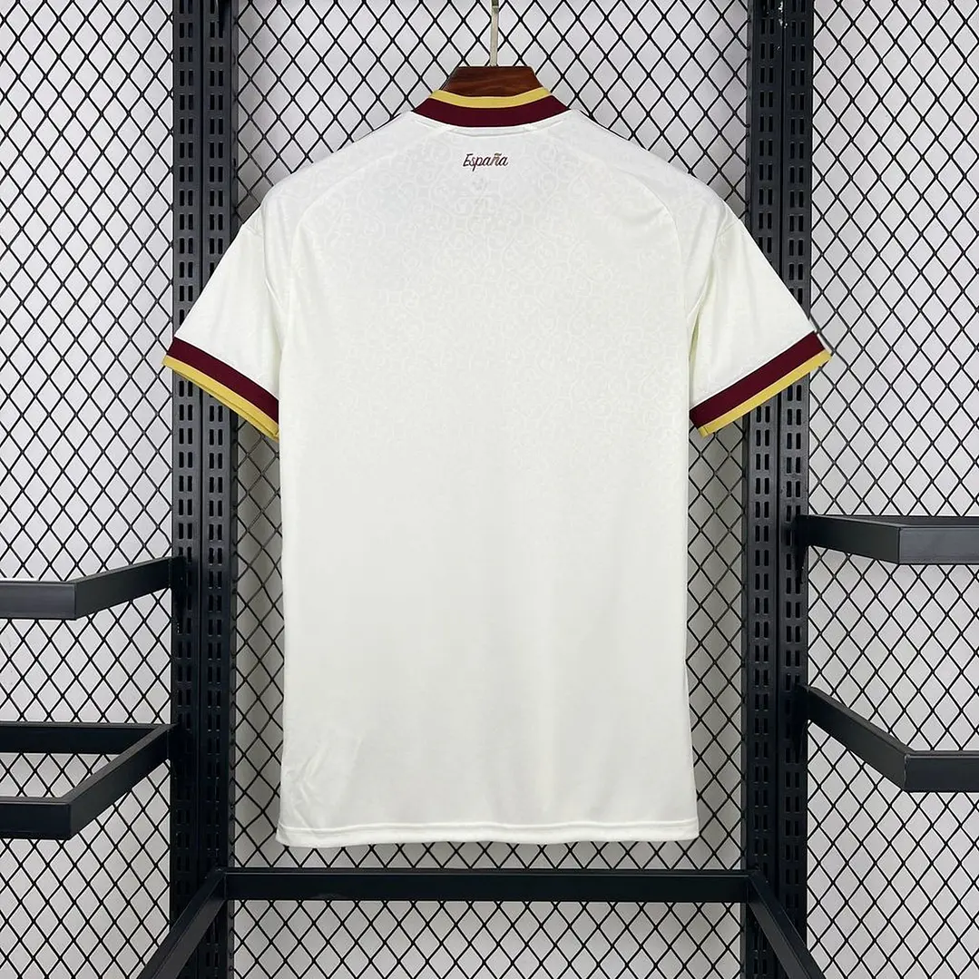 Camisa Espanha 26/27 - fora - copa do mundo  - branca 3