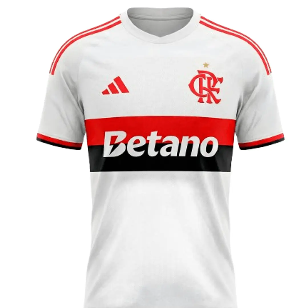 Camisa Flamengo 2026/27 Away – Branca 1