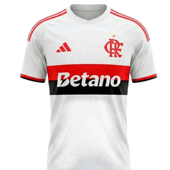 Camisa Flamengo 2026/27 Away – Branca 1