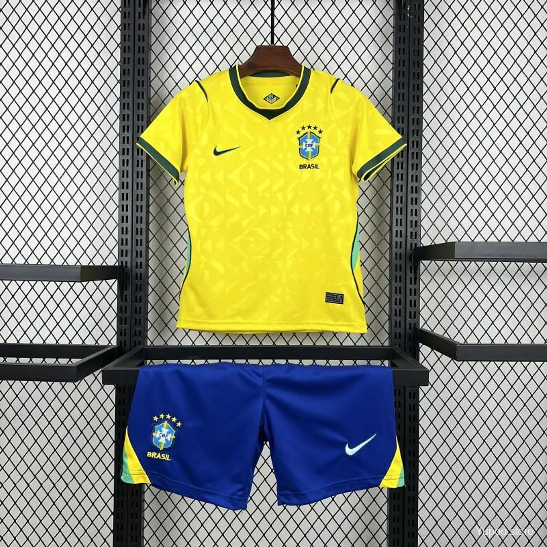 CONJUNTO INFANTIL SELEÇÃO BRASILEIRA 25/26 - novo modelo 1