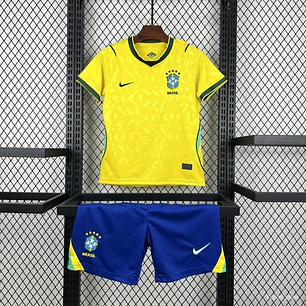 CONJUNTO INFANTIL SELEÇÃO BRASILEIRA 25/26 - novo modelo