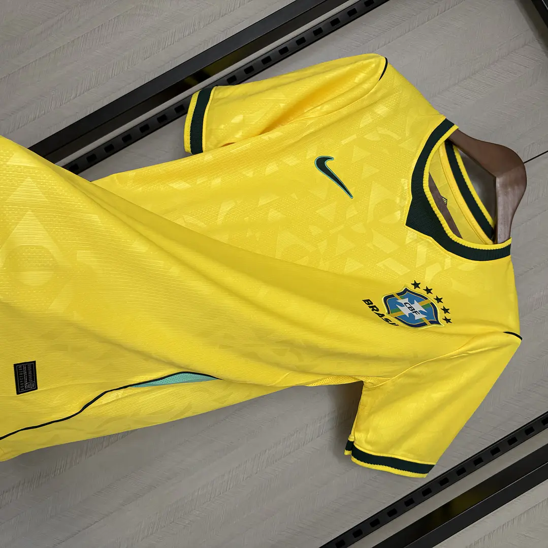 Camisa Seleção Brasileira - NEYMAR JR - casa - amarela 26/27 - torcedor - BRASIL - COLORIDA 3