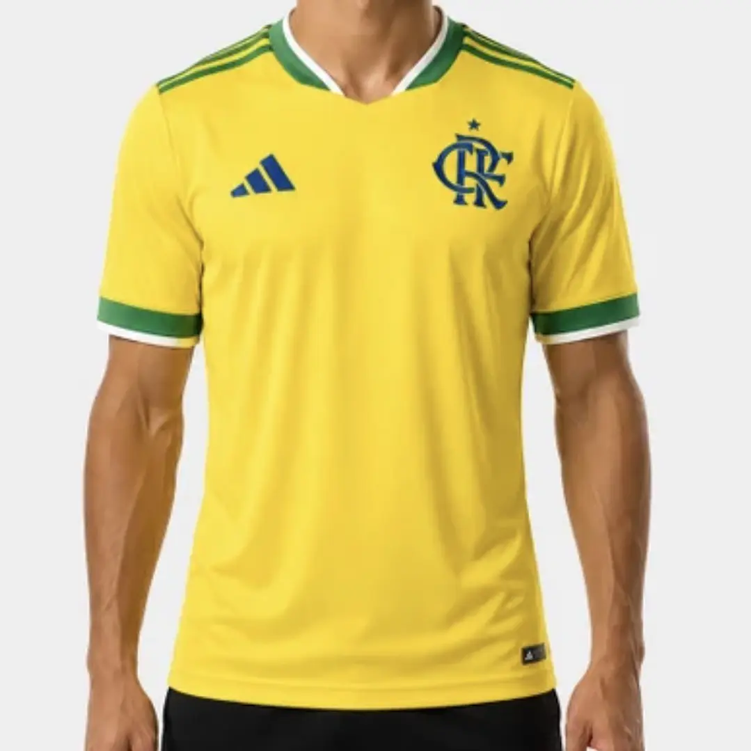 Camisa Flamengo Amarela 26/27 2
