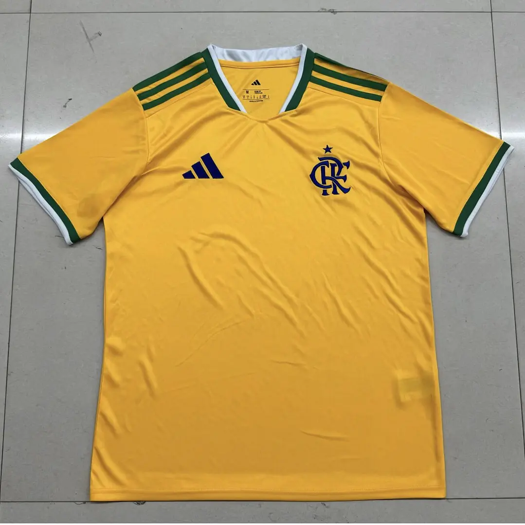 Camisa Flamengo Amarela 26/27 1