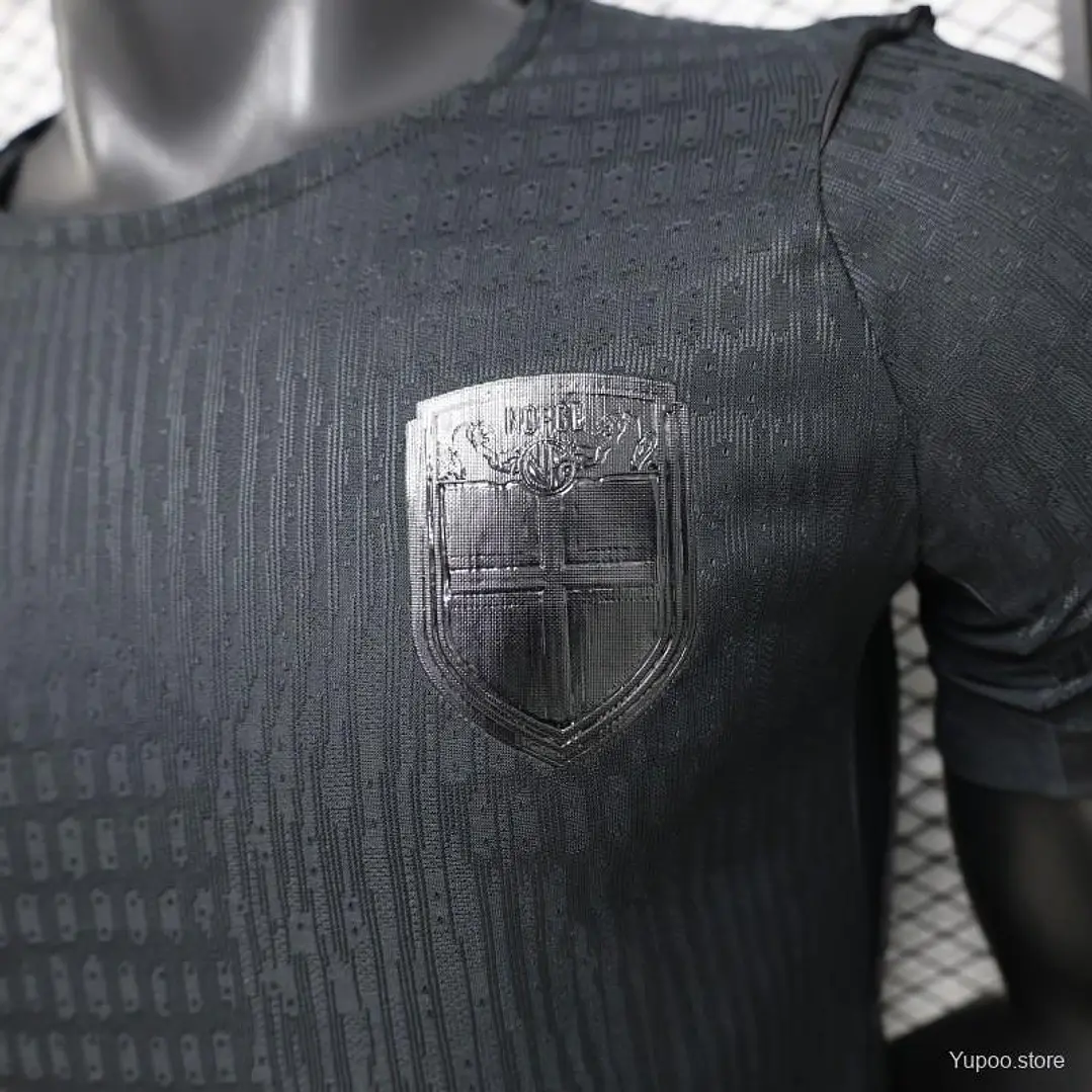 Camisa Noruega 26/27 - Copa do mundo - preta - norway jersey - player version - versao jogador 3