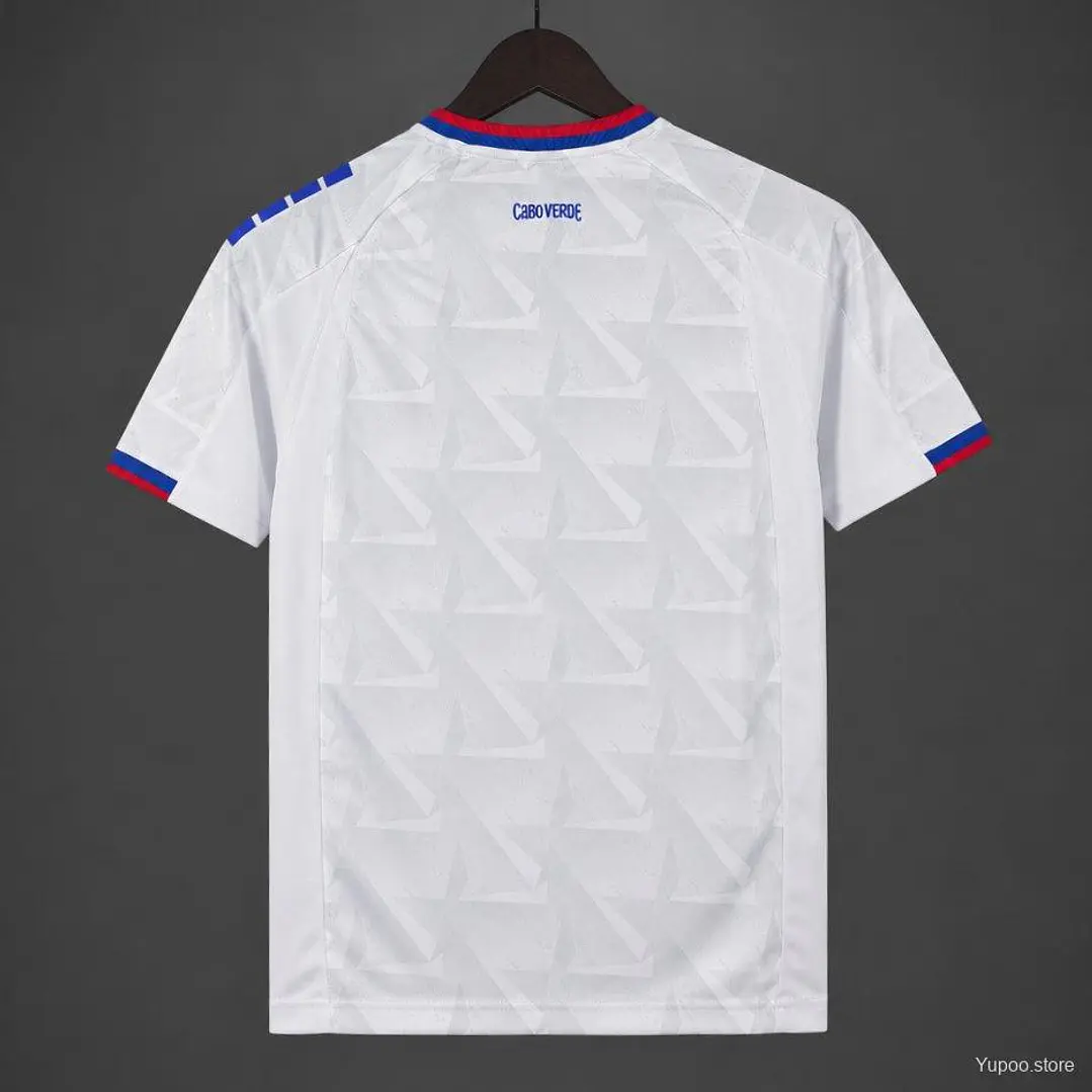 Camisa Seleção Cabo Verde - fora Jogador 26/27 - torcedor - branca 2
