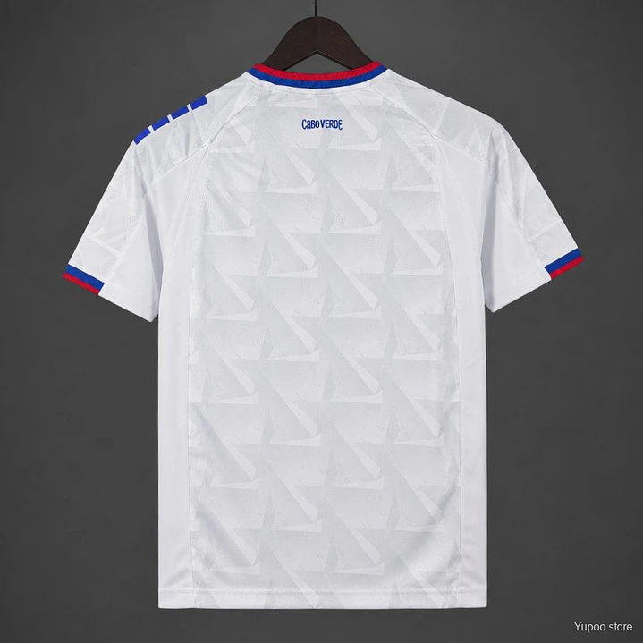 Camisa Seleção Cabo Verde - fora Jogador 26/27 - torcedor - branca 2