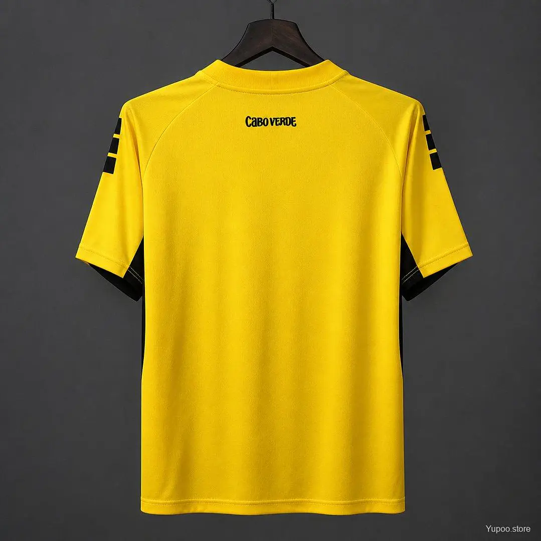 Camisa Seleção Cabo Verde - Jogador 26/27 - torcedor amarela 2