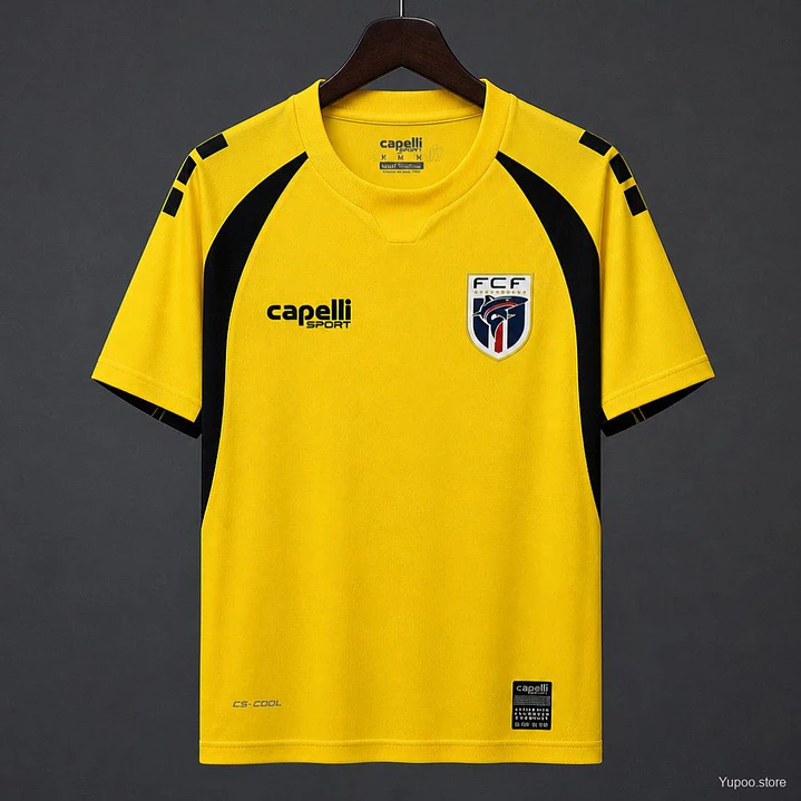 Camisa Seleção Cabo Verde - Jogador 26/27 - torcedor amarela 1