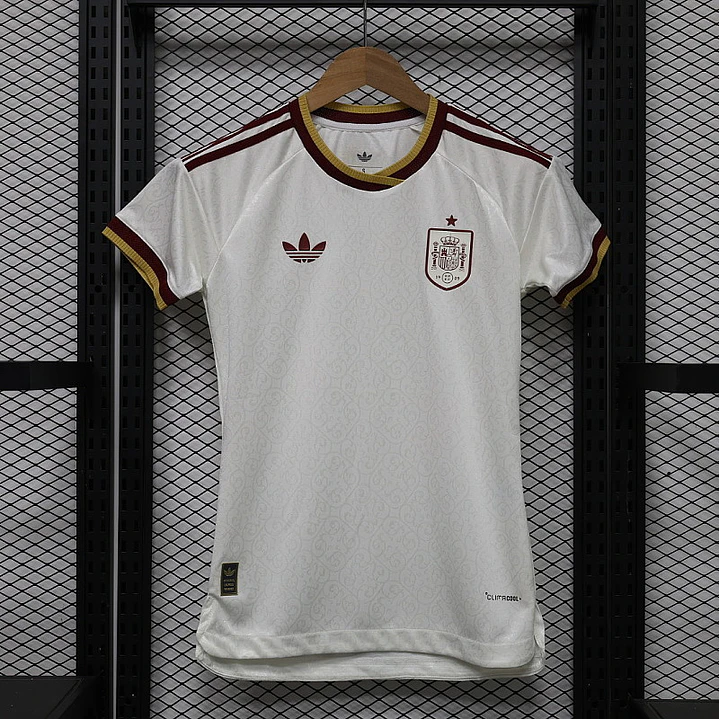 Camisa Espanha 25/26 - Casa - fora - feminina - mujer - camiseta Espana de mujer 1