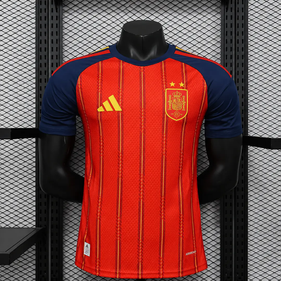 Camisa Espanha - Home - Versão Jogador 26/27 - Camiseta Espana - 2 estrella 2