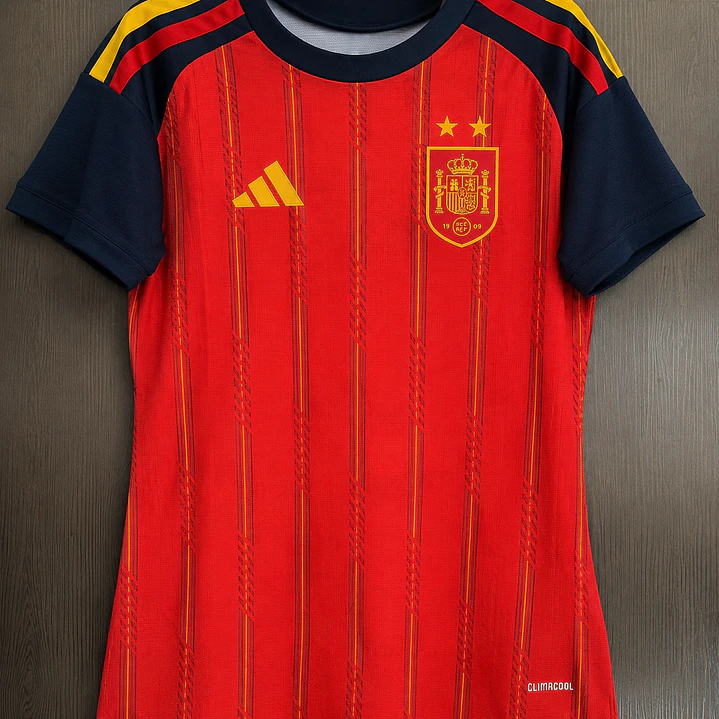 Camiseta Espana 25/26 - Casa - home - feminina mujer - 2 estrellas - SPAIN  4