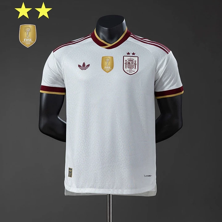 Camisa Espanha - fora - Versão Jogador 26/27 - fora - Camiseta Espana  1