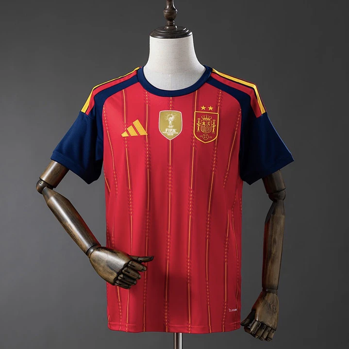 Camisa Espanha 26/27 - home - copa do mundo  1