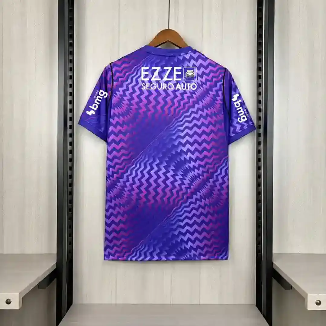 Camisa Goleiro Corinthians Roxa 2026/27 Todos os Patrocínios 2