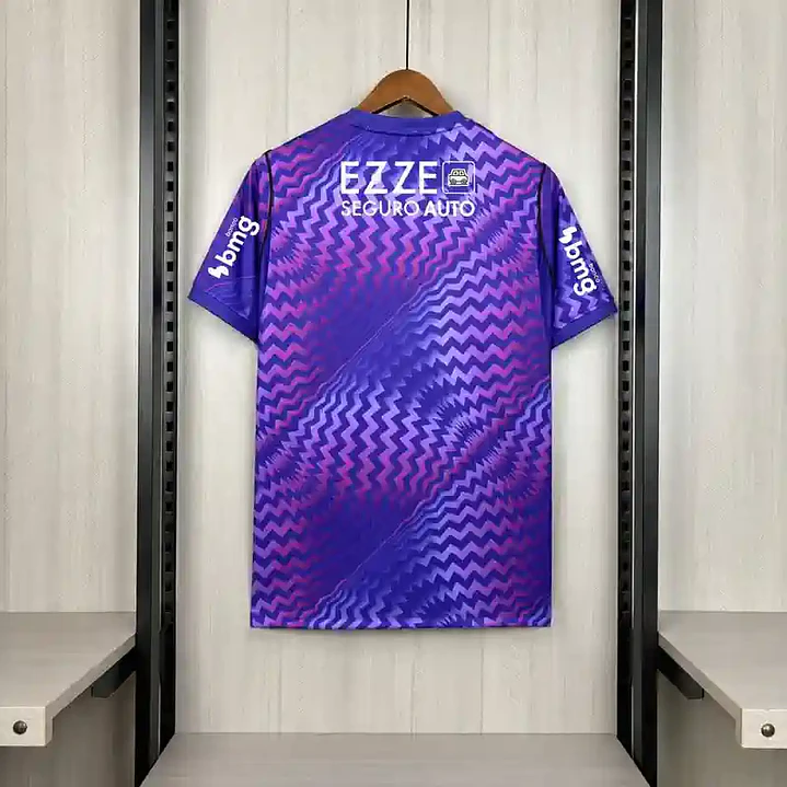 Camisa Goleiro Corinthians Roxa 2026/27 Todos os Patrocínios 2