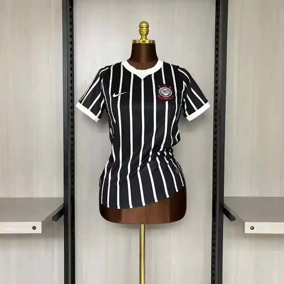 Camisa Corinthians - Versão Feminina 26/27 - preta 1