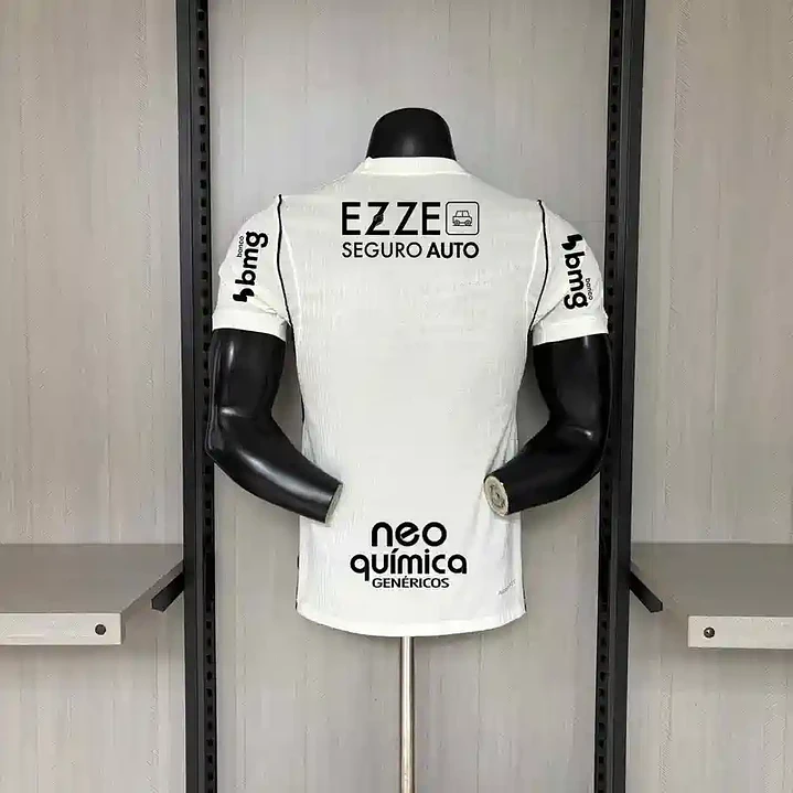 CAMISA CORINTHIANS 26/27 - VERSÃO JOGADOR - SLIM FIT (RECOMENDO TAMANHO MAIOR) - todos patrocinios e patch 2