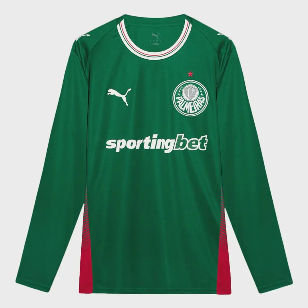 CAMISA PALMEIRAS MANGA LONGA 26/27 - CASA 1