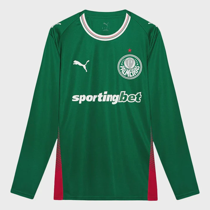 CAMISA PALMEIRAS MANGA LONGA 26/27 - CASA 1