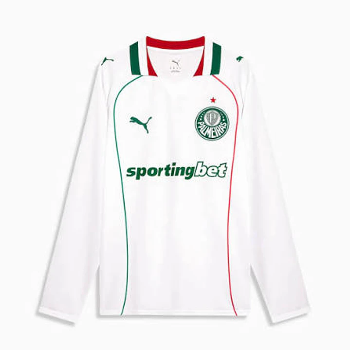 Camisa Palmeiras Manga Longa 2026/27 Fora 1