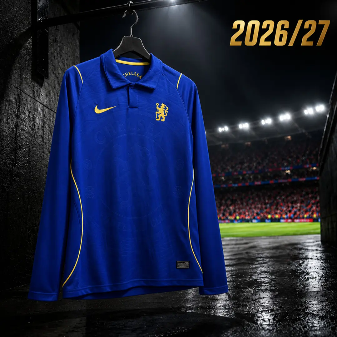 Chelsea FC 26/27 Long-Sleeve Home 1