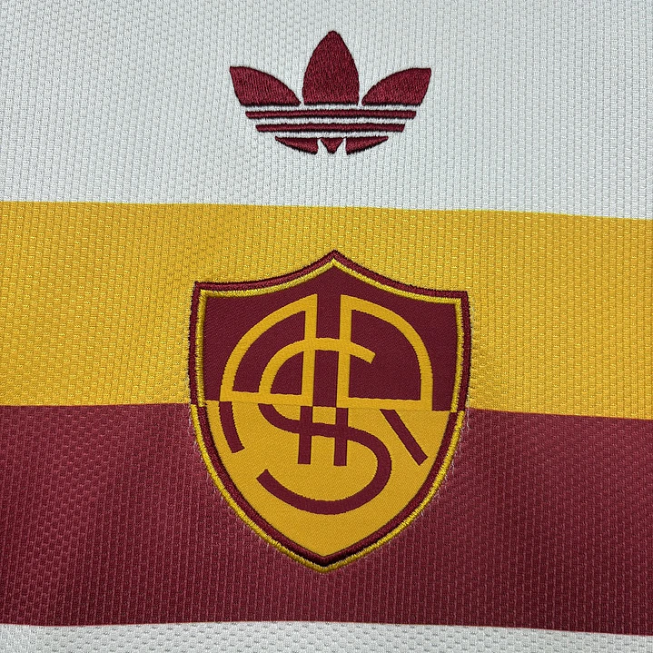 CAMISA ROMA 26/27 FORA - branca retrô 2