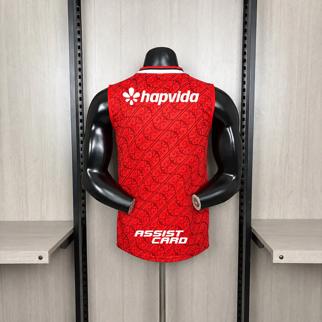 REGATA FLAMENGO 26/27 JOGADOR - Vermelha Estampada 2