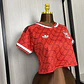 CAMISA FLAMENGO CROPPED 26/27 - Feminina Vermelha - Thumbnail 6