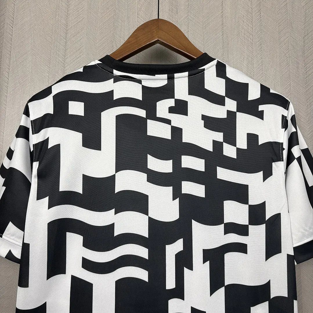 CAMISA CORINTHIANS PRÉ-JOGO 26/27 - Preta e Branca 8