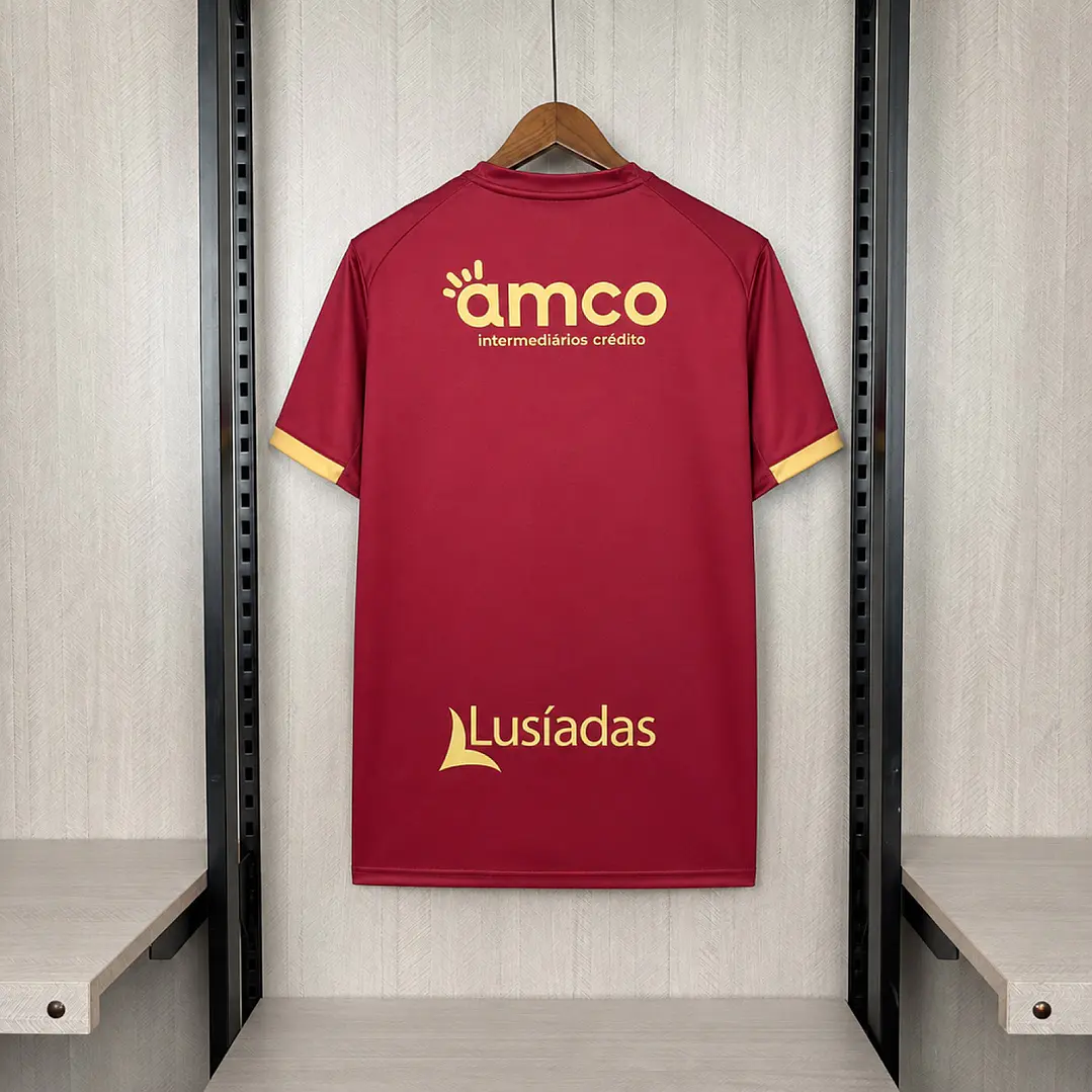 CAMISA SC BRAGA 26/27 - Grená com Pincelada 11