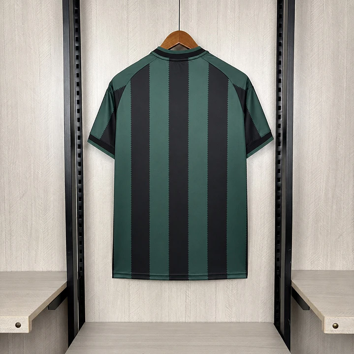 CAMISETA CELTIC FC 26/27 ALTERNATIVA - Verde e Preta Listrada 9