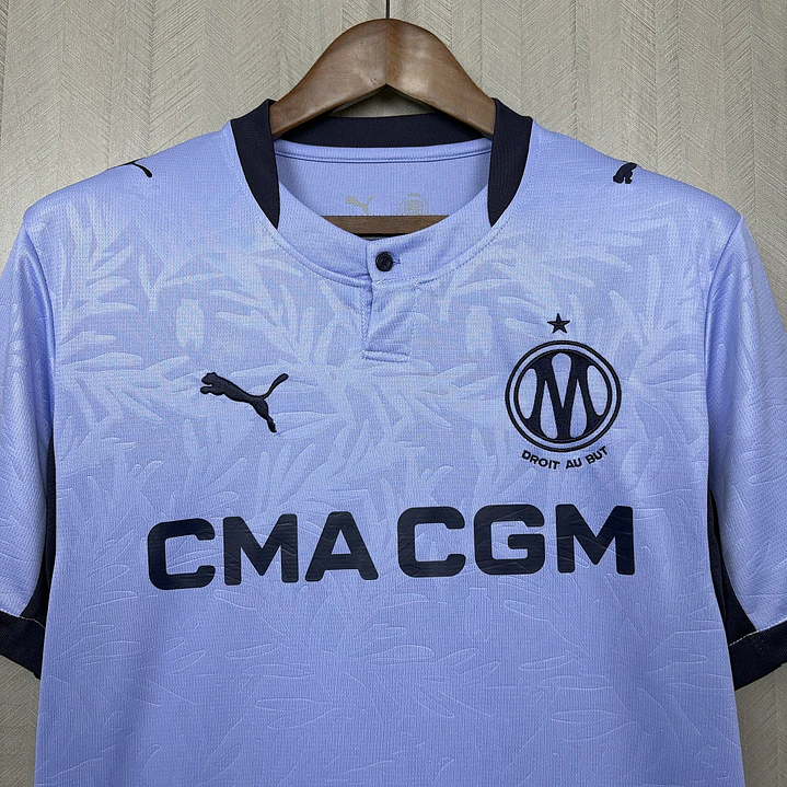 CAMISETA OLYMPIQUE DE MARSELHA 26/27 ALTERNATIVA - Azul Clara 4
