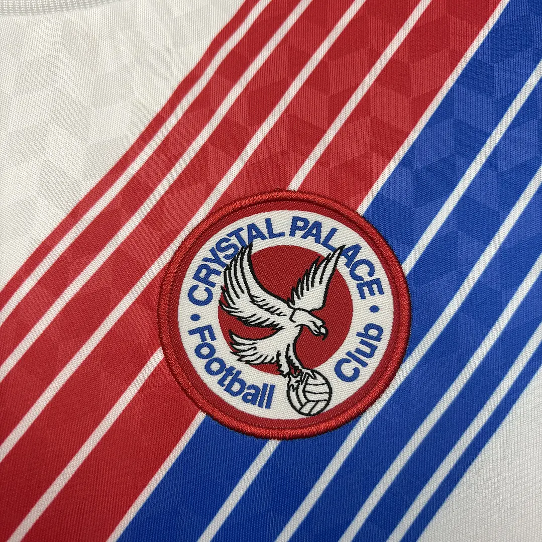 CAMISA CRYSTAL PALACE 26/27 FORA - Branca com Faixa Diagonal 3
