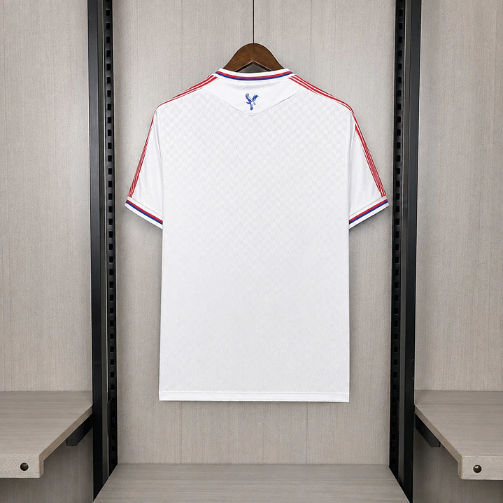 CAMISA CRYSTAL PALACE 26/27 FORA - Branca com Faixa Diagonal 10